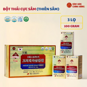 Bột thái cực sâm 100% (100g x 3) - Daedong