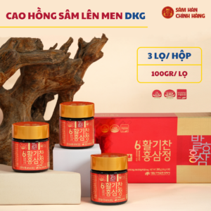 Cao Hồng Sâm lên men (100g x 3 lọ) - Daedong