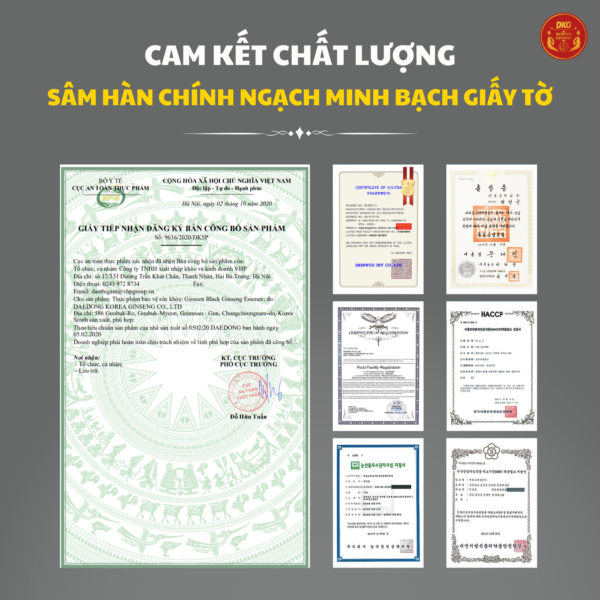 Cao hắc sâm 120g (7mg/g) – Daedong