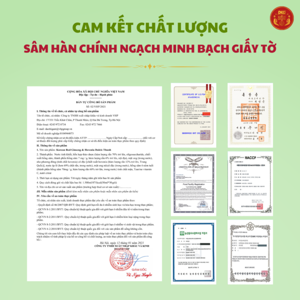 Hồng sâm bổ gan DKG