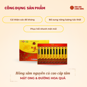 Hồng sâm mật ong Hàn Quốc