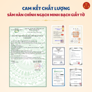 Hồng sâm mật ong Hàn Quốc