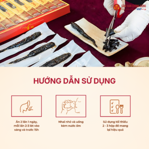 Hồng sâm mật ong Hàn Quốc (Honeyed Korean Red Ginseng) 30g*10 củ/hộp