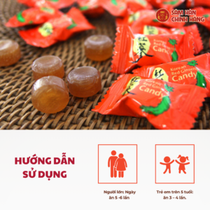 Kẹo hồng sâm Hàn Quốc 250g – Daedong
