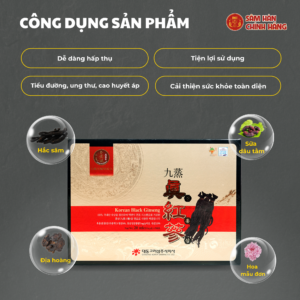 Nước hắc sâm HQ 90 gói