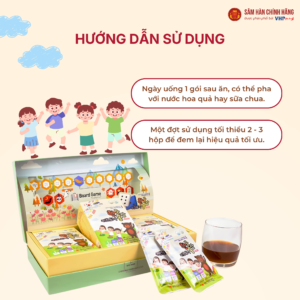 Hồng Sâm trẻ em Hàn Quốc 2-5 tuổi (Korean Red Ginseng Baby 2-5 year) 20ml*30gói/hộp