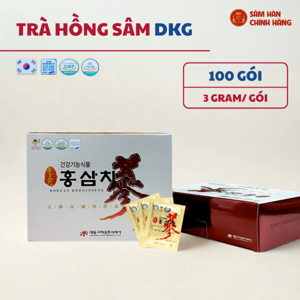 Trà hồng sâm 4mg/g (3g*100) - Daedong