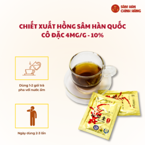 Trà hồng sâm 50 gói