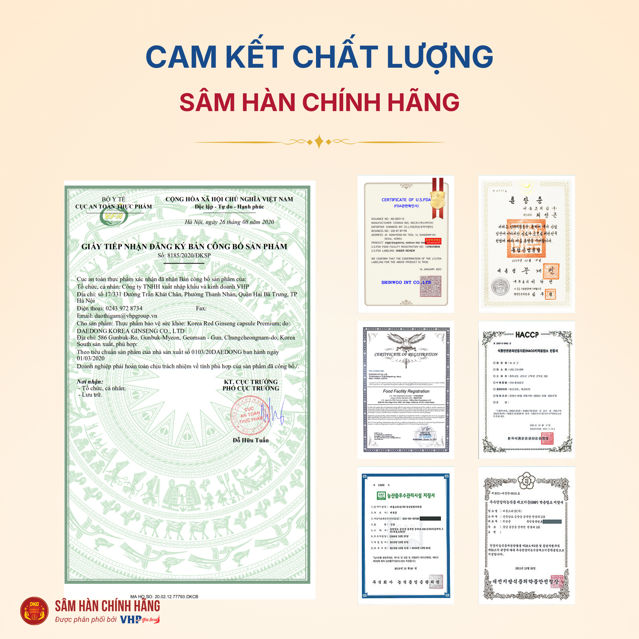 Viên hồng sâm cao cấp Hàn Quốc 3 Viên hồng sâm cao cấp Hàn Quốc (Korea Red Ginseng Capsule Premium) 830mg*120 viên/hộp