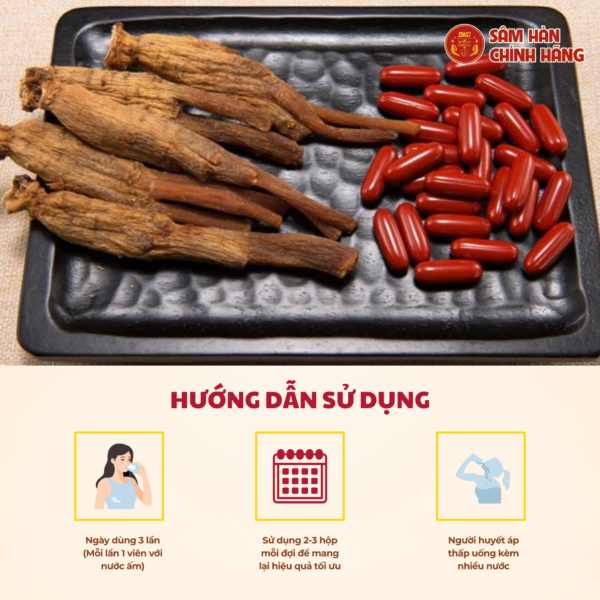 Viên sâm nhung linh chi đông trùng 120 viên - Daedong