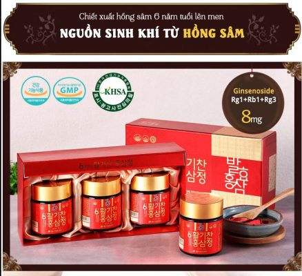 Công dụng cao hồng sâm lên men Daedong mang đến những lợi ích gì ?