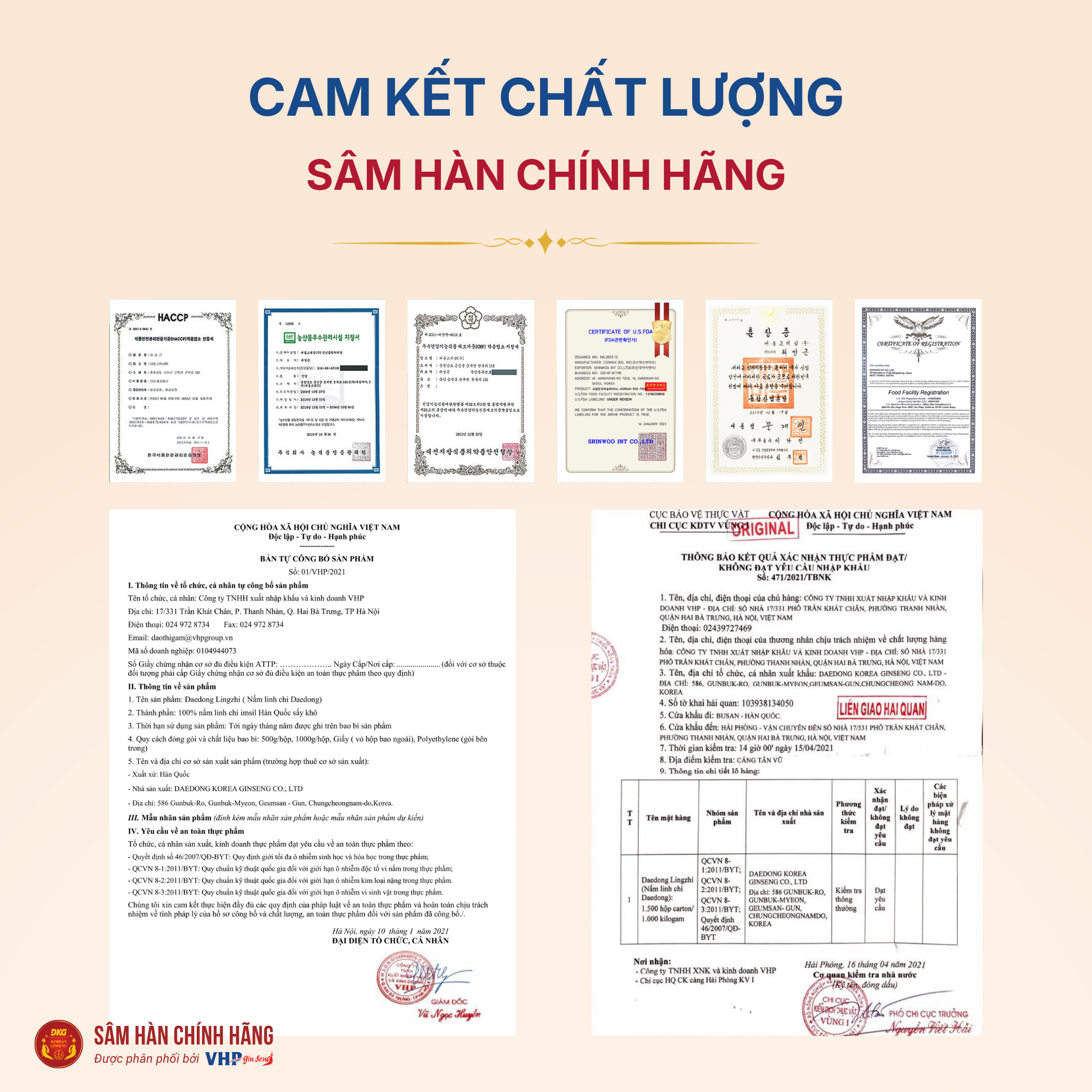 Nấm linh chi DKG 1kg 3 Nấm Linh Chi Daedong (Daedong Lingzhi) sấy khô nguyên tai 1000g/hộp