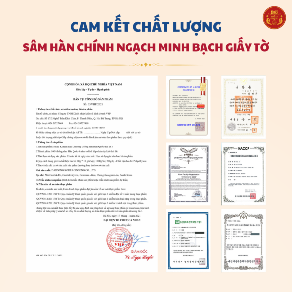 Hồng sâm HQ thái lát (200g dạng lọ) - DKG