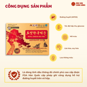 Royal Korean Red Pine - Thông đỏ hoàng gia Hàn Quốc 120v