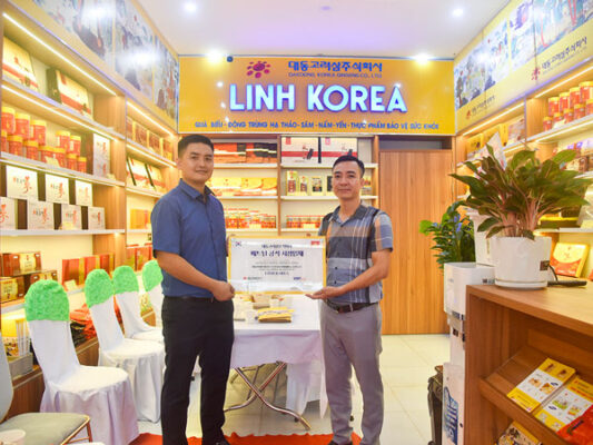 Daedong-chúc-mừng-khai-trương-đại-lý-thương-hiệu-Linh-Korea-tại-Thái-Nguyên-2