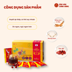 Hồng Sâm Nhung Hươu Hàn Quốc
