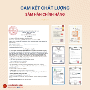 Nước Hồng Sâm Hoàng Đế Hàn Quốc (Hongsamjin Bichaek Hwangje - Korean Red Ginseng Extract) 120ml*20gói/hộp