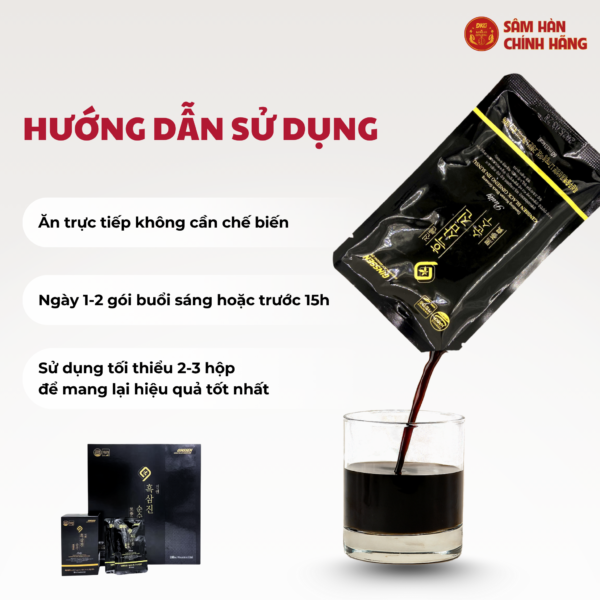 Nước hắc sâm 100% DKG