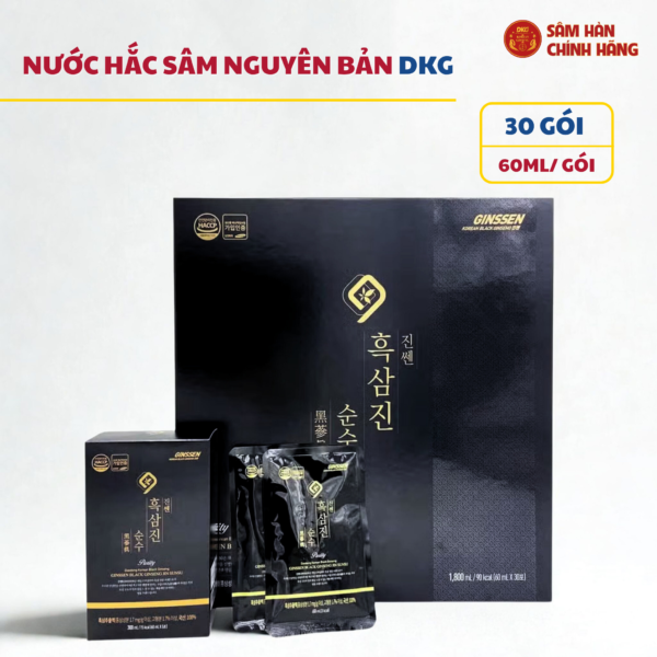 Nước hắc sâm 100% DKG