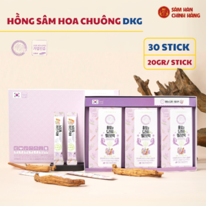 Thạch hồng sâm Hoa chuông DKG