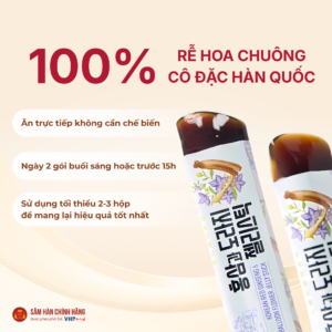 Thạch hồng sâm Hoa chuông Daedong (20g x 30 stick)