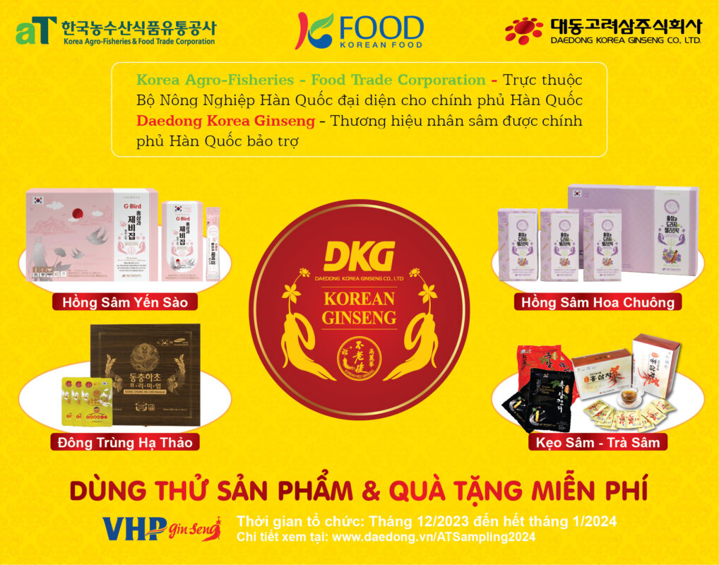 AT Sampling 2024 - Trải nghiệm sử dụng sản phẩm miễn phí