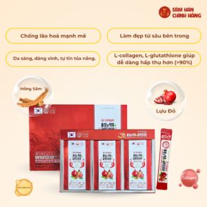 Glutathione Collagen Hồng Sâm Lựu