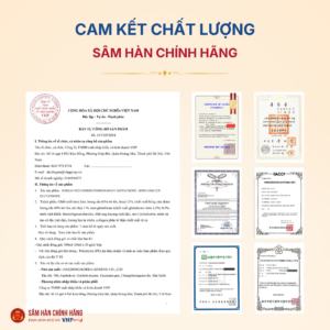 Nước Hồng Sâm & Lựu Glutathione Hàn Quốc (Korean Red Ginseng & Pomeganate Glutathione) 10ml*30stick/hộp