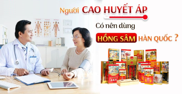 Hồng sâm có tốt cho người cao huyết áp hay không?