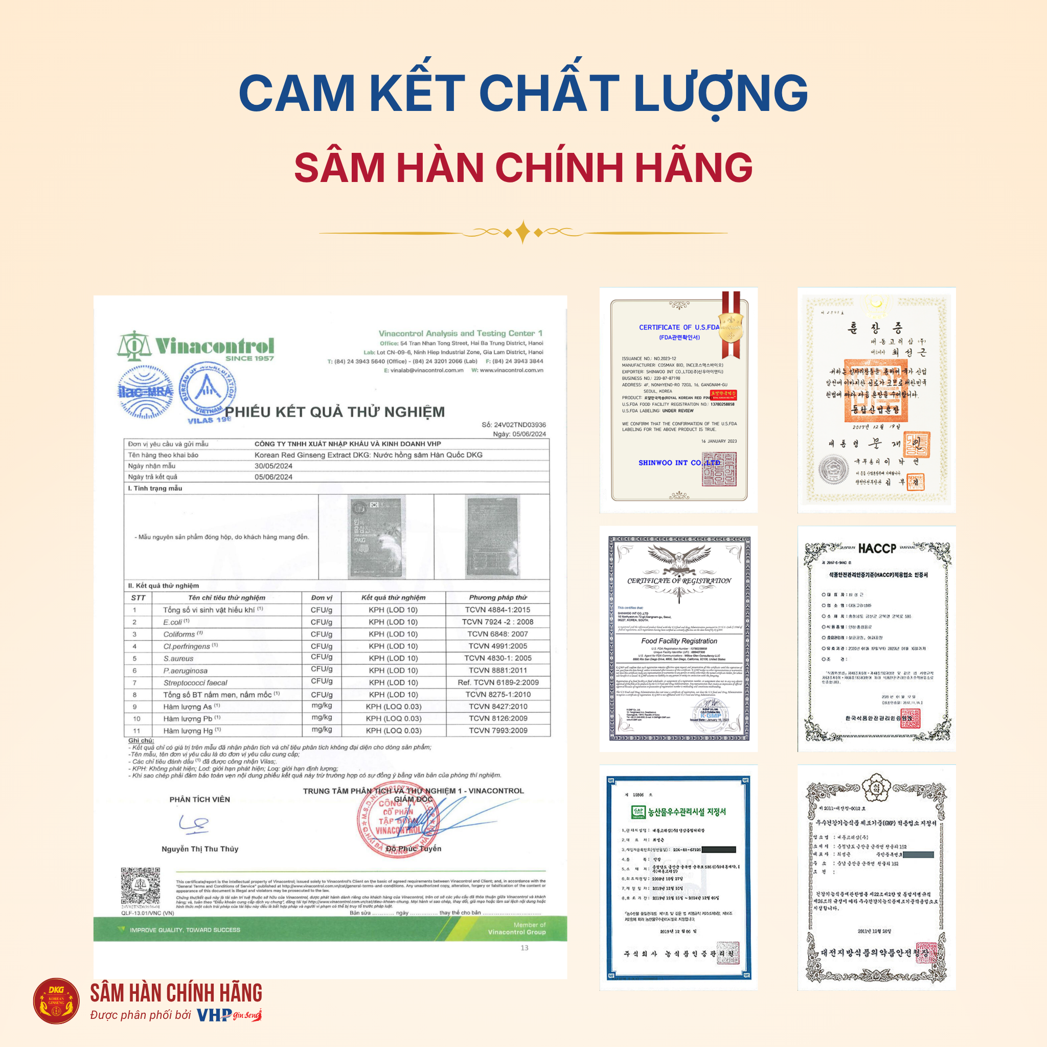 Nước hồng sâm DKG 3 Nước Hồng Sâm Hàn Quốc DKG (Korean Red Ginseng Extract DKG) 70ml*30gói/hộp