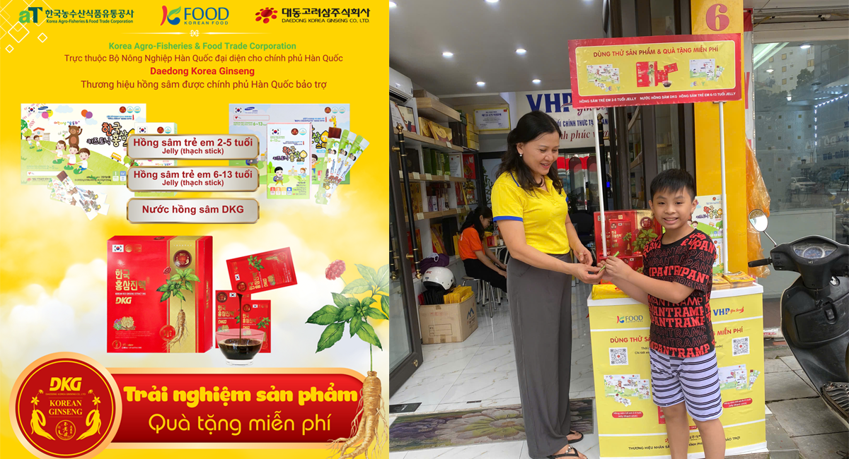 AT Sampling 2024 - Hồng sâm Hàn Quốc - Số 8 Long Tiên, Hạ Long, Quảng Ninh
