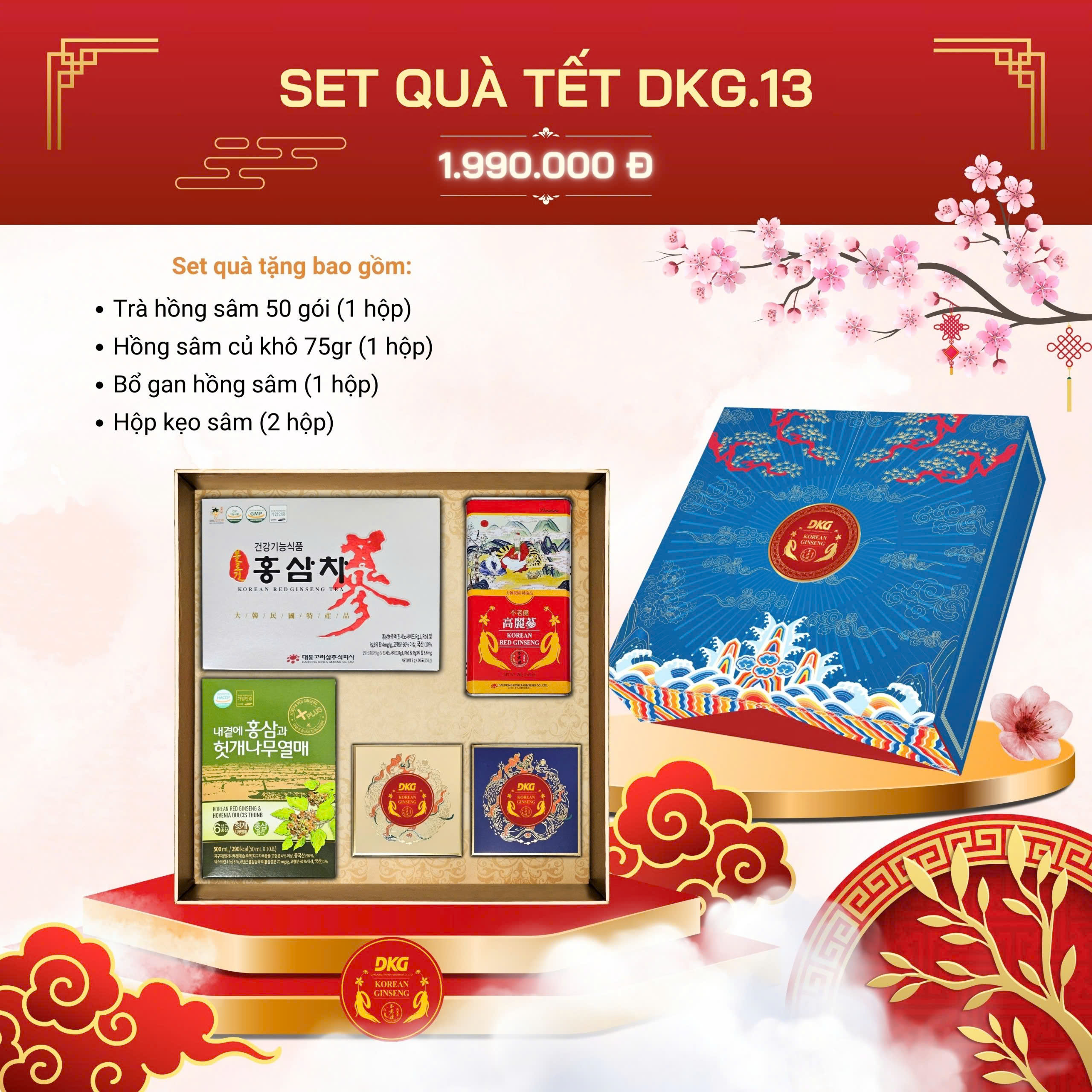 Set quà tết DKG.13