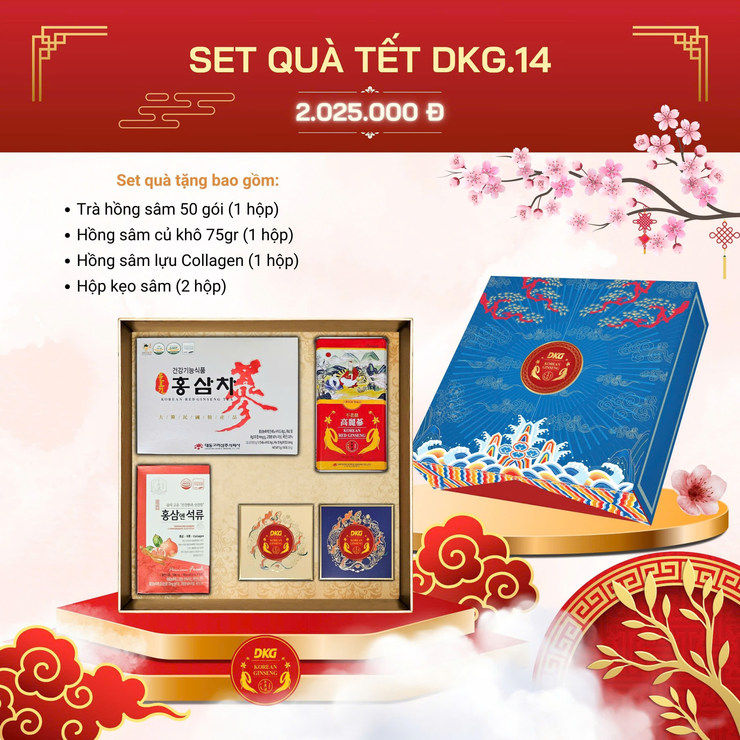 Set quà tết DKG.14