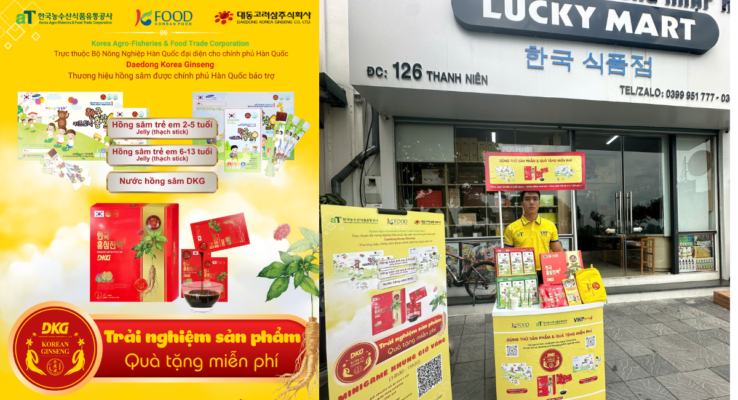 AT Sampling 2024 - Lucky Mart - Số 126 Đ.Thanh Niên, P.Quang Trung, Tp.Hải Dương, Hải Dương