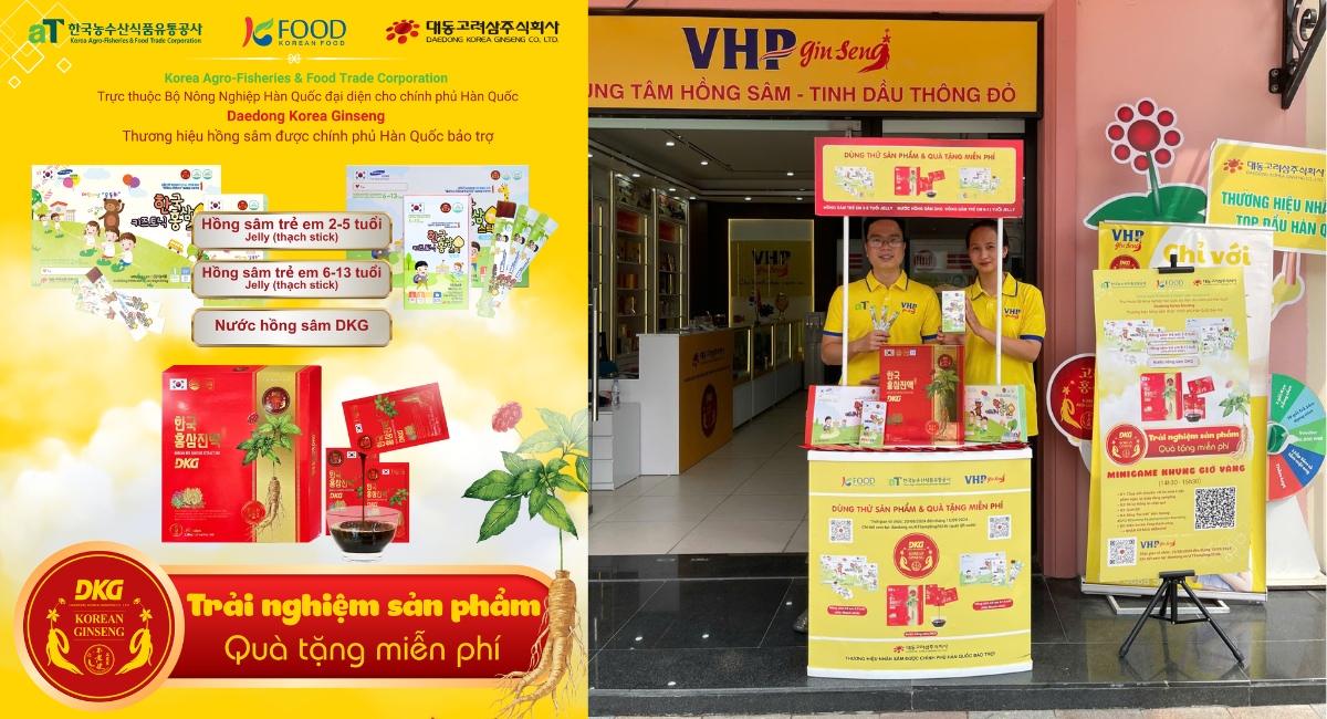 AT Sampling 2024 - VHP Ginseng - PT.TV-180, The Venice, Ocean Park 3, Hưng Yên