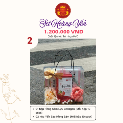 Set Hoàng Yến 2 - DKG (Set quà tặng 8/3)