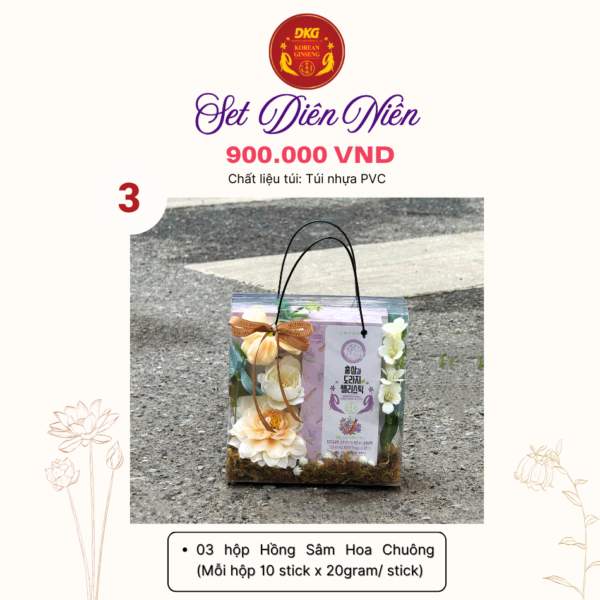 Set Diên Niên 3 - DKG (Set quà tặng 8/3)