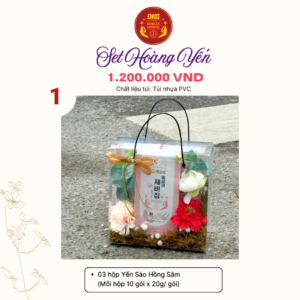 Set Hoàng Yến - DKG (Set quà tặng 8/3)