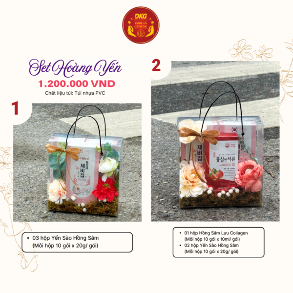 Set Hoàng Yến - DKG (Set quà tặng 8/3)