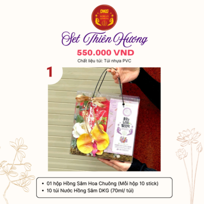 Set Thiên Hương 1 - DKG (Set quà tặng 8/3)