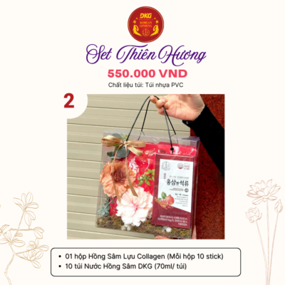 Set Thiên Hương 2 - DKG (Set quà tặng 8/3)