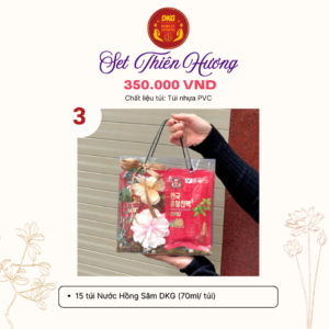 Set Thiên Hương 3 - DKG (Set quà tặng 8/3)