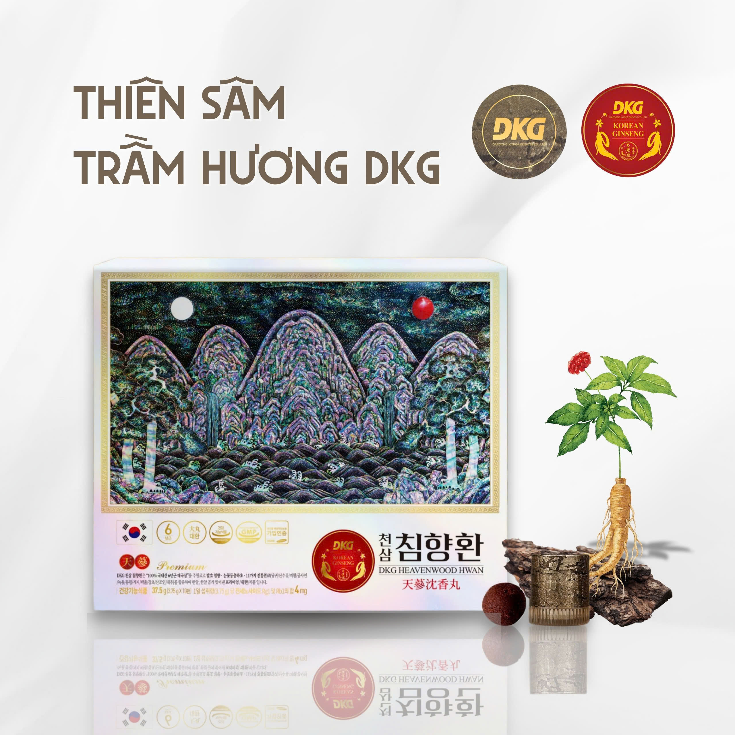 An cung thiên sâm trầm hương DKG An cung thiên sâm trầm hương DKG