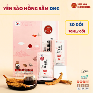 Yến sào hồng sâm DKG
