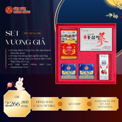 Set quà Vương Giả - Quà tặng Trung Thu ý nghĩa