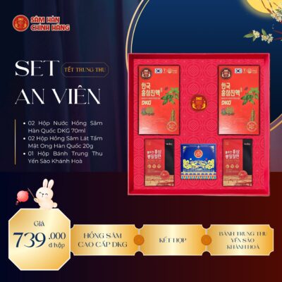 Set quà An Viên - Quà tặng Trung Thu ý nghĩa