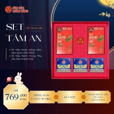 Set quà Tâm An - Quà tặng Trung Thu ý nghĩa