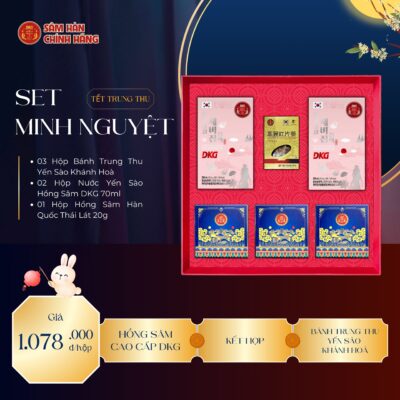 Set quà Minh Nguyệt - Quà tặng Trung Thu ý nghĩa