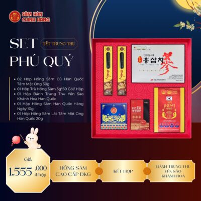 Set quà Phú Quý - Quà tặng Trung Thu ý nghĩa