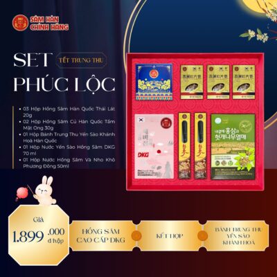 Set quà Phúc Lộc - Quà tặng Trung Thu ý nghĩa